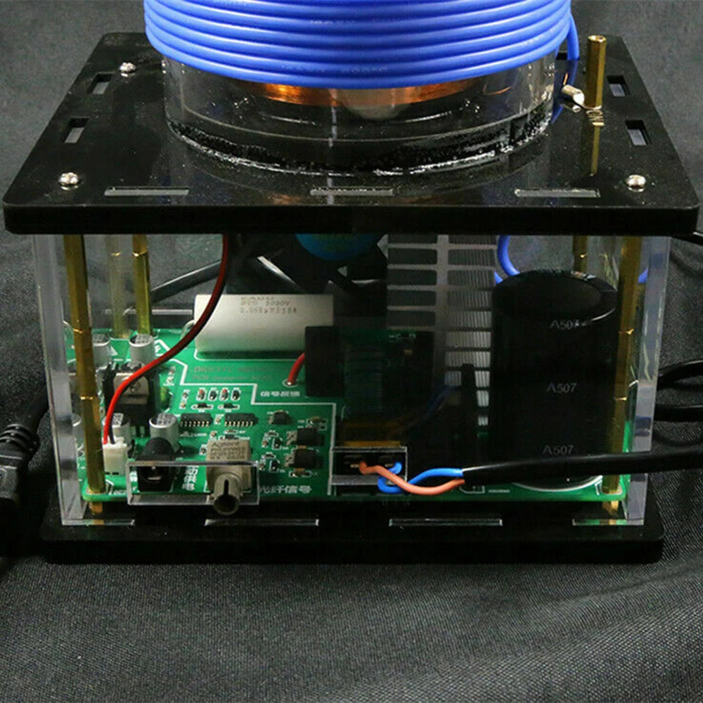 220 V Music Resonant Coil | Electric Arc Induction Generator | 800 W High-Frequency Display Coil