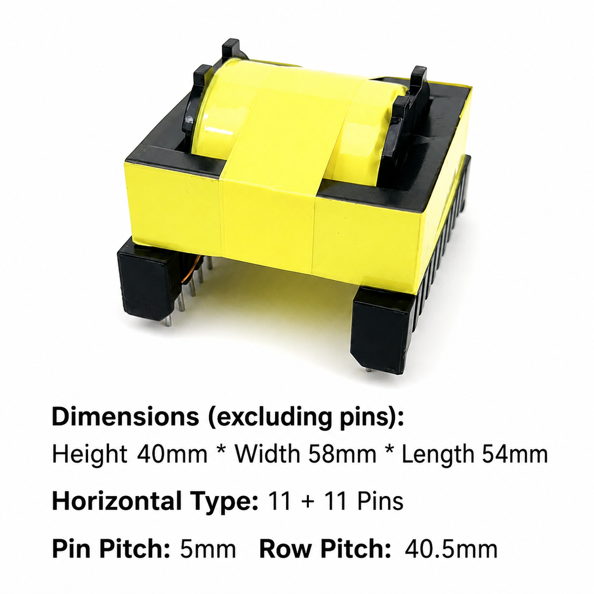 EC49 High-Frequency Transformer Module (12V / 24V) – Push-Pull Inverter Power Core