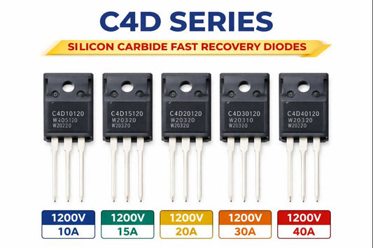 C4D Series Silicon Carbide Fast Recovery Diodes (TO-247) (1pc)
