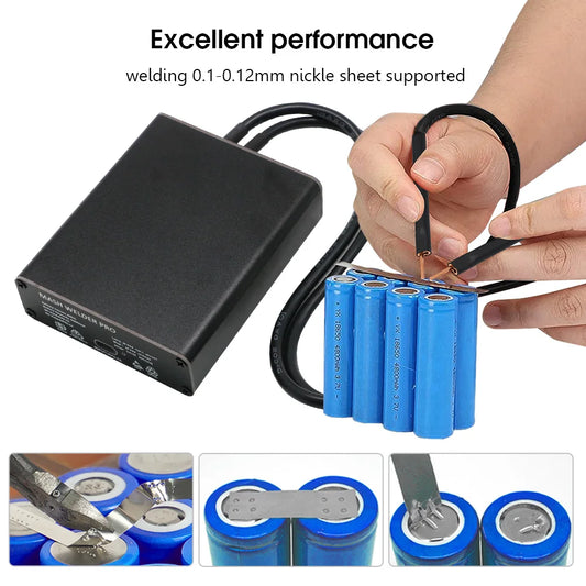 DIY Mini Spot Welder 5-Gear Adjustable Portable Welding Machine for 18650 Battery Packs