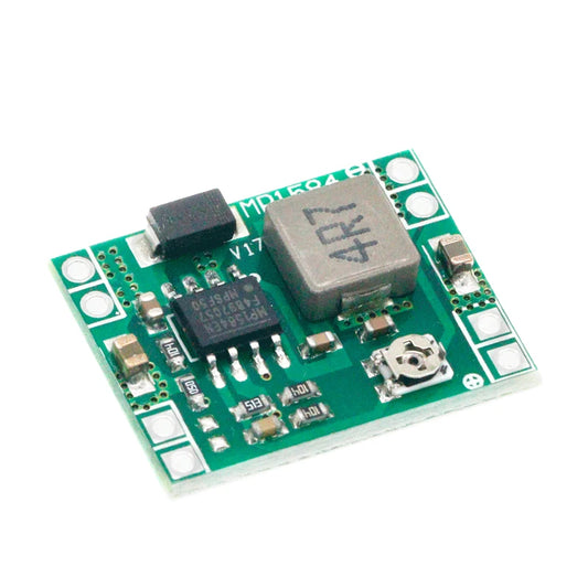 MP1584EN Mini DC-DC Buck Converter Module — 3A, 4.5–28V → 0.8–20V, Ultra-Compact (22×17mm)