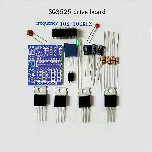 SG3525 Inverter Driver Board | Adjustable PWM High-Frequency Control Module