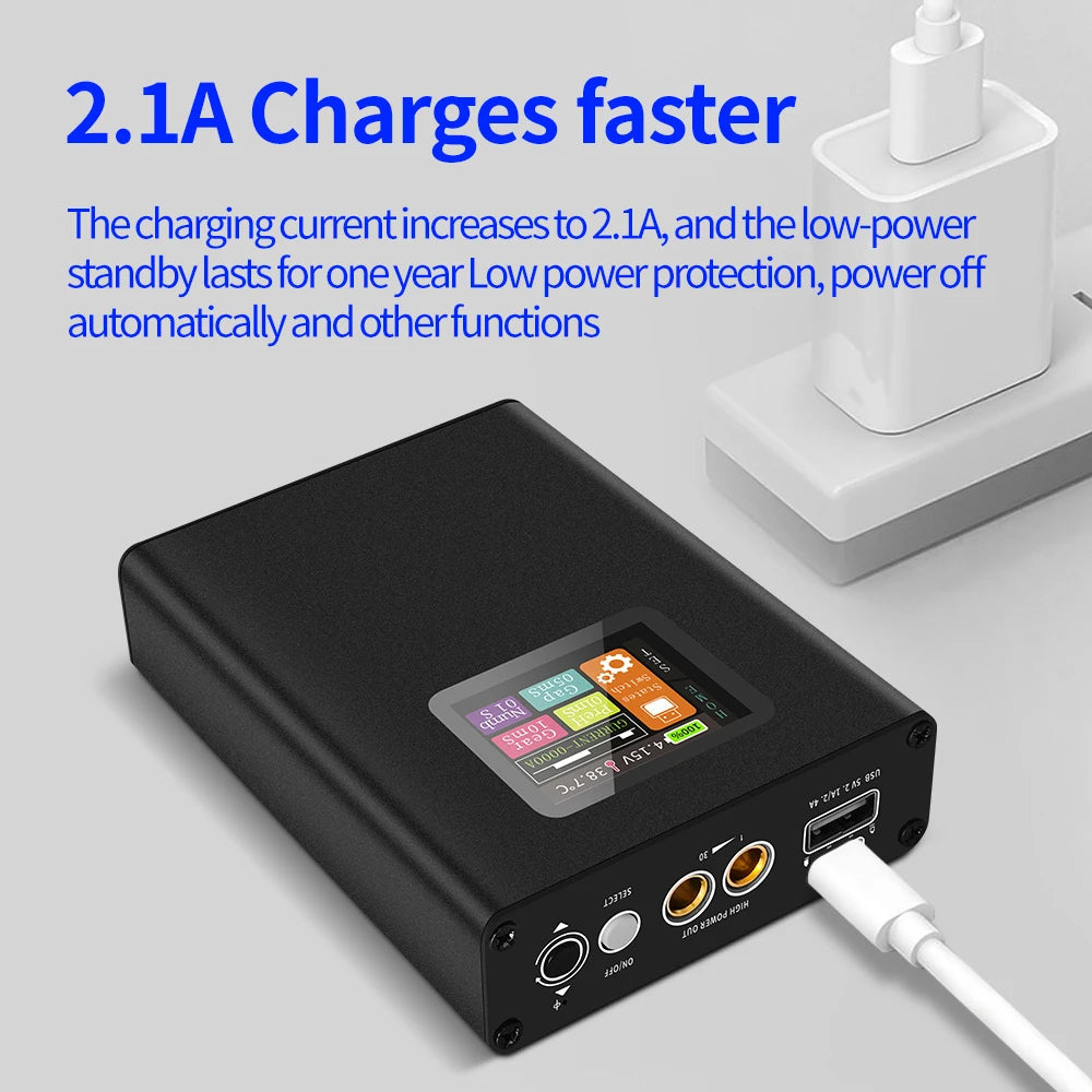 Portable Spot Welder Digital 18650 Lithium Battery Kit 30-Speed Adjustable with Display